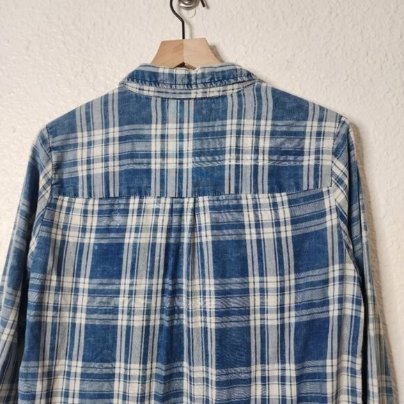 BlankNYC Plaid Button Up in You Oughta Know Women's Size Medium New With Tags - Picture 5 of 8